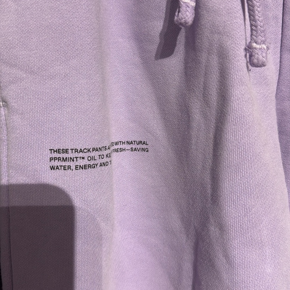 Pangaia Kids Light Purple Joggers - Picture 5 of 8